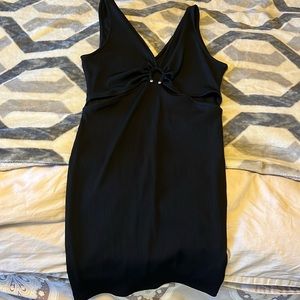 NWOT topshop black dress